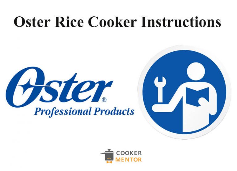 Oster Rice Cooker Instructions Cooker Mentor 2023