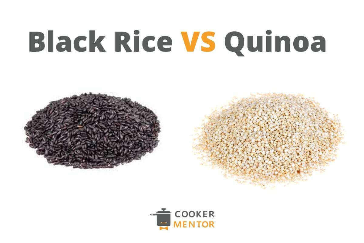 Black Rice Vs Quinoa, Nutritional Comparison