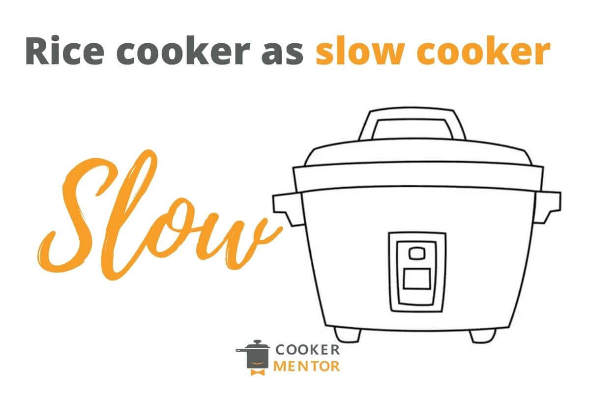 can i use my rice cooker as a slow cooker